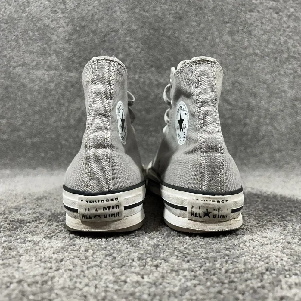 Converse Chuck Taylor All Star Eva Lift High Kids Sz 5 Gray Athletic Shoes Used